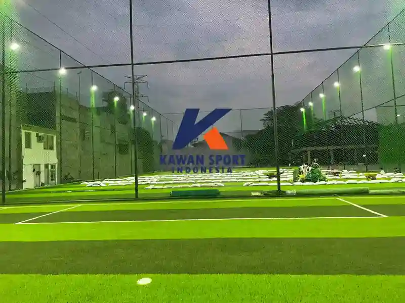 Pembuatan Lapangan Mini Soccer